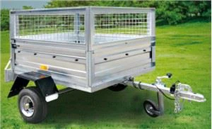 Remolque de caja galvanizada