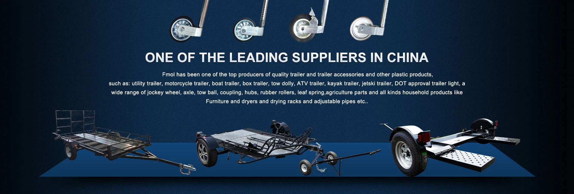 Quality trailer and trailer accessories and other plastic products
